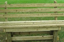 Friends of Camp Kenan Campership Bench